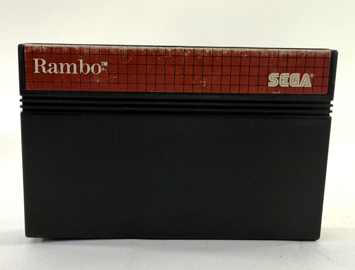 Rambo: First Blood Part II (Sega Master System, 1986) Game Cartridge - Tested