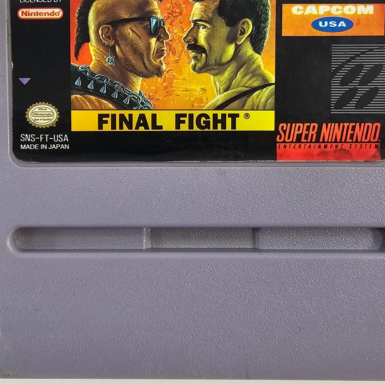 Final Fight (Super Nintendo, 1991) Game Cartridge - Tested and Working