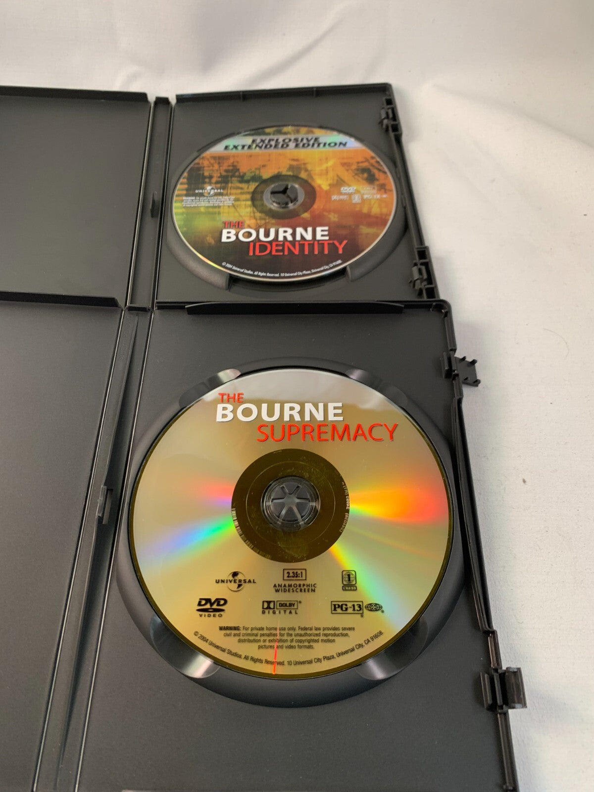 The Bourne Identity (DVD Action bundle) Supremacy/Ultimatum/Jason Bourne