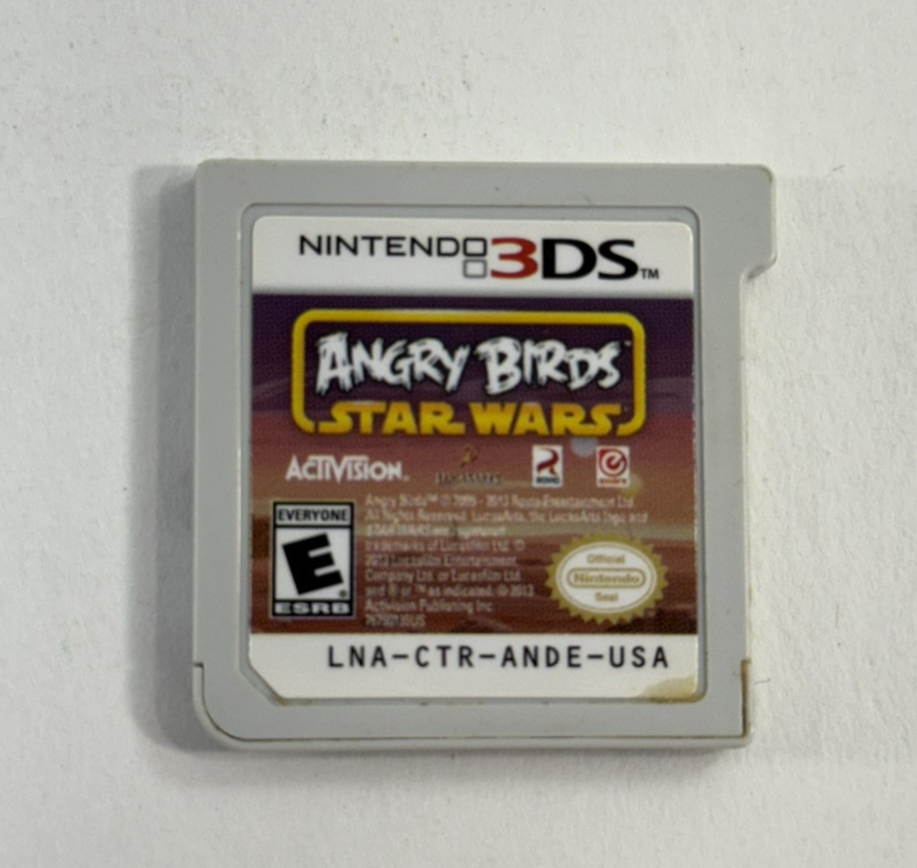 Angry Birds: Star Wars (Nintendo 3DS, 2013) Game Case Manual Insert - Tested