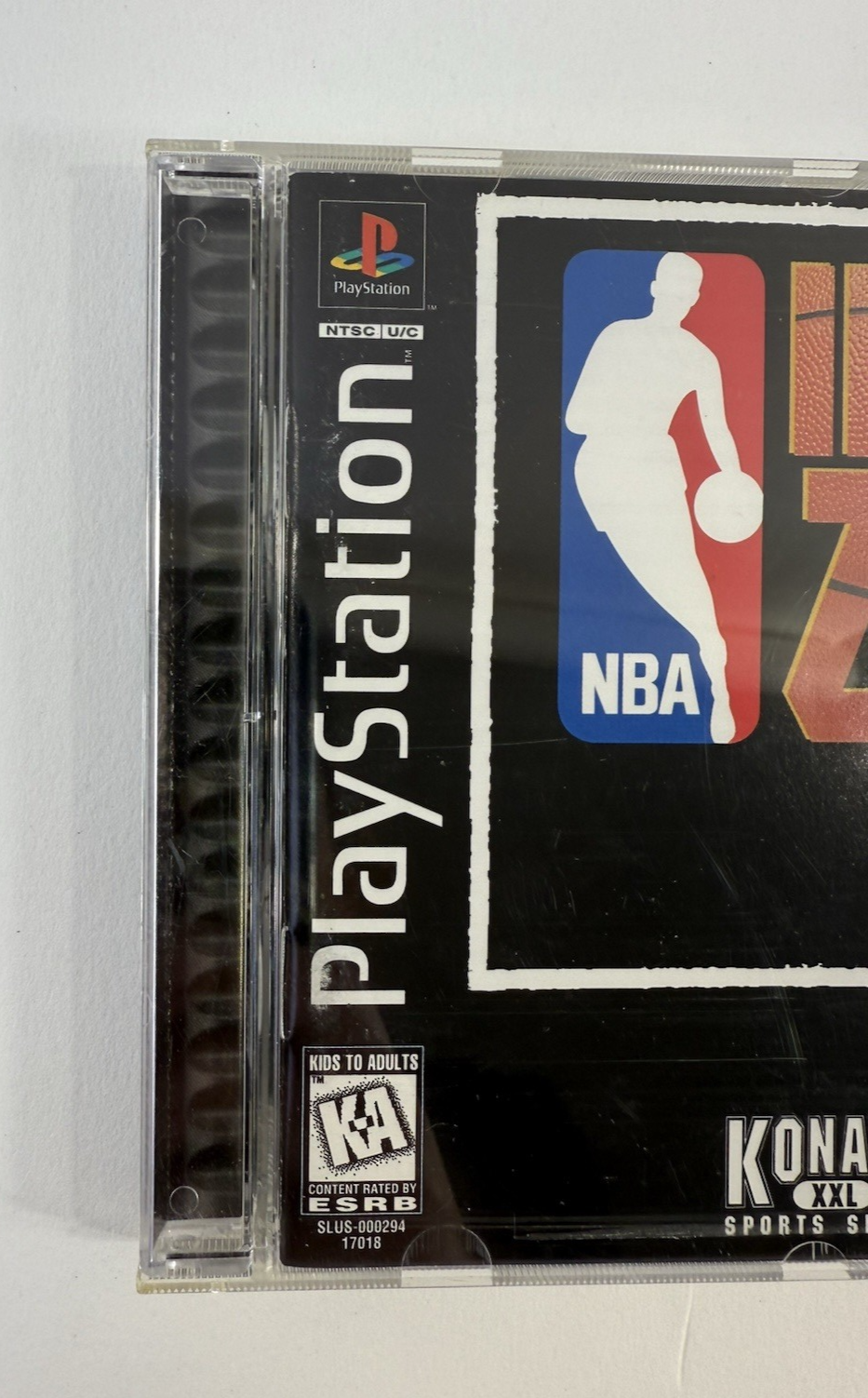 NBA: In the Zone 2 (Sony PlayStation 1, 1996) Game Case Manual Registration Card