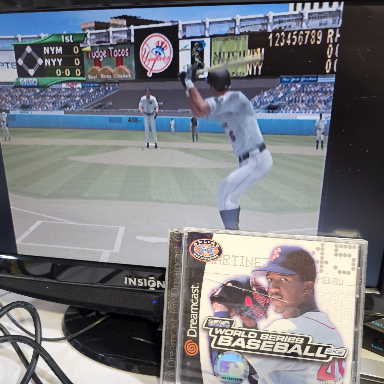 World Series Baseball 2K2 (Sega Dreamcast, 2001) Game Case Manual - Tested