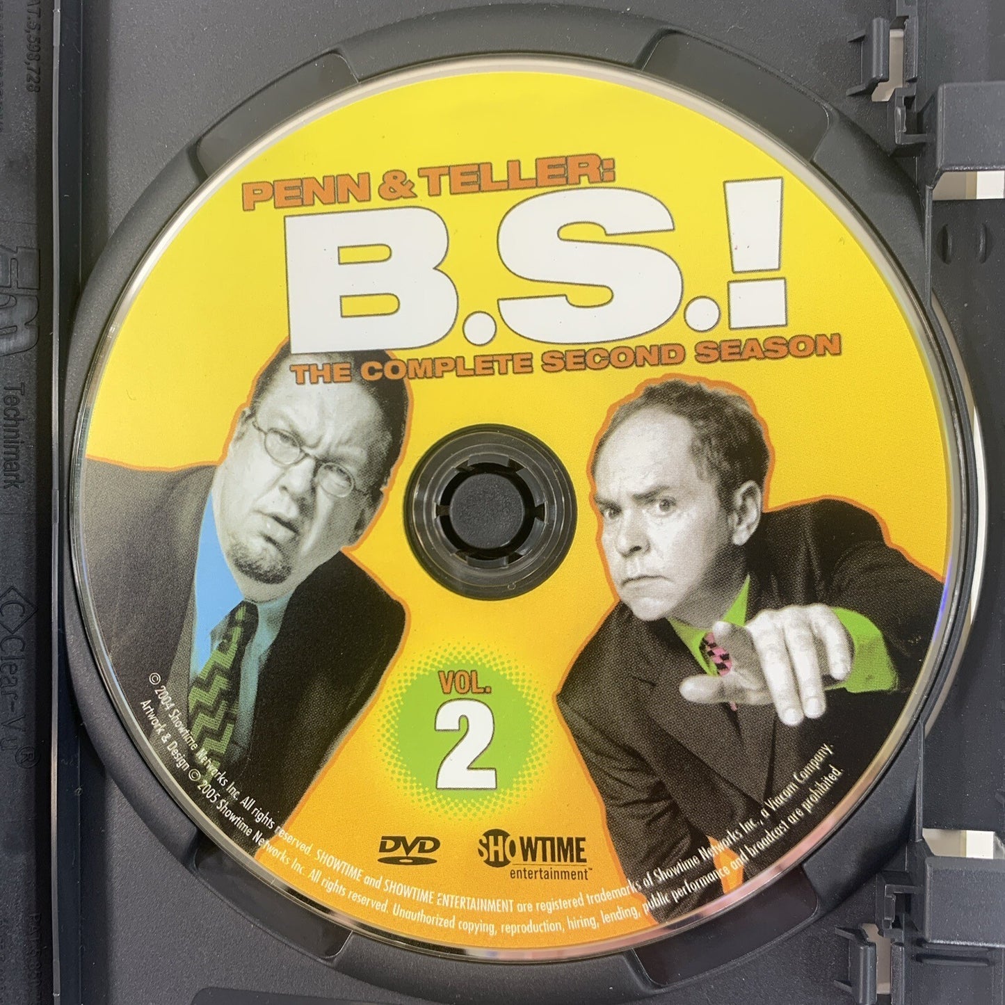 Penn  Teller: B.S. - The Complete Second Season, Vol. 1 And 2 (DVD bundle)