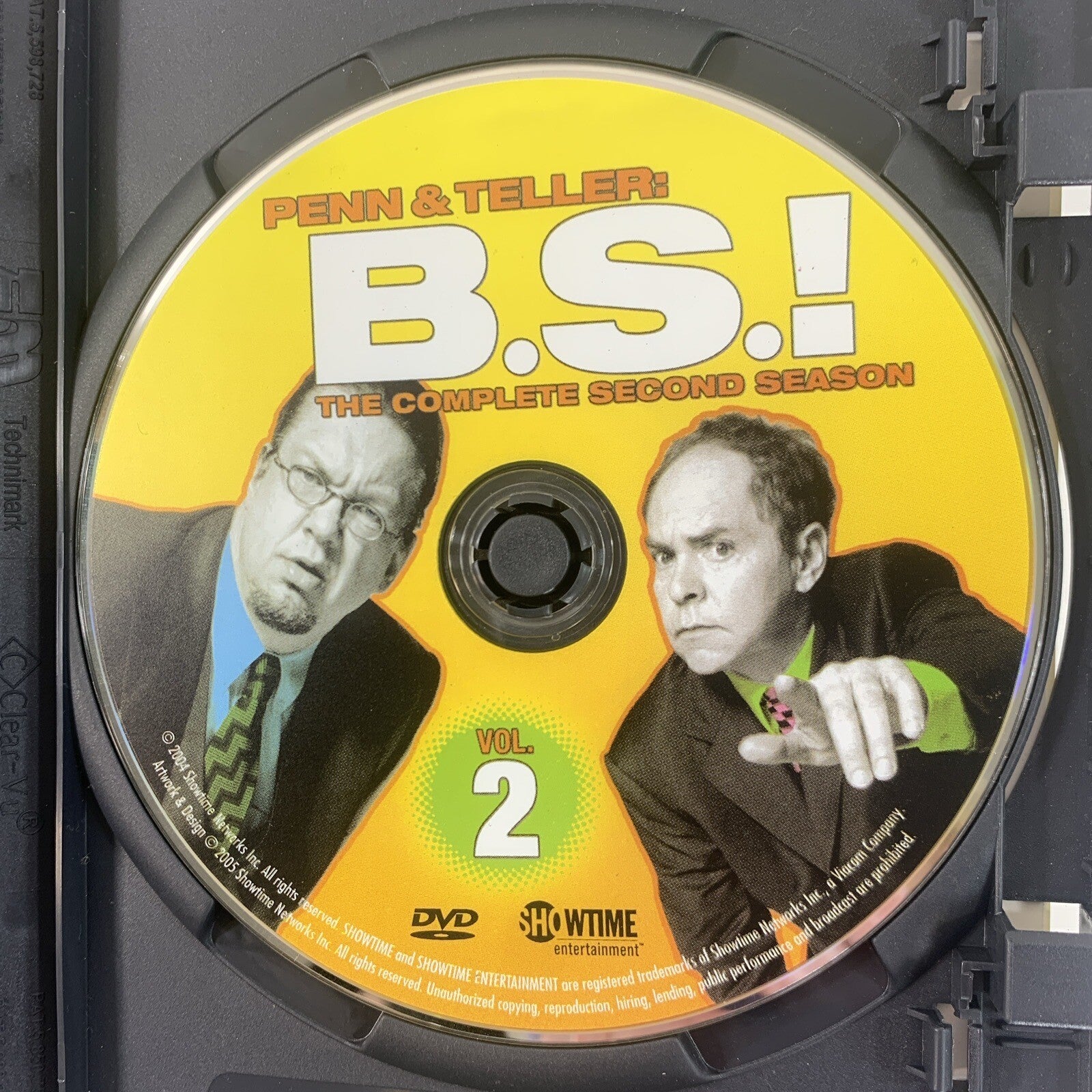 Penn  Teller: B.S. - The Complete Second Season, Vol. 1 And 2 (DVD bundle)