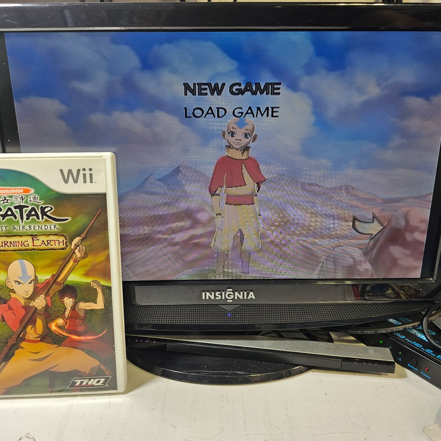 Avatar: The Last Airbender - The Burning Earth (Nintendo Wii, 2007) Complete