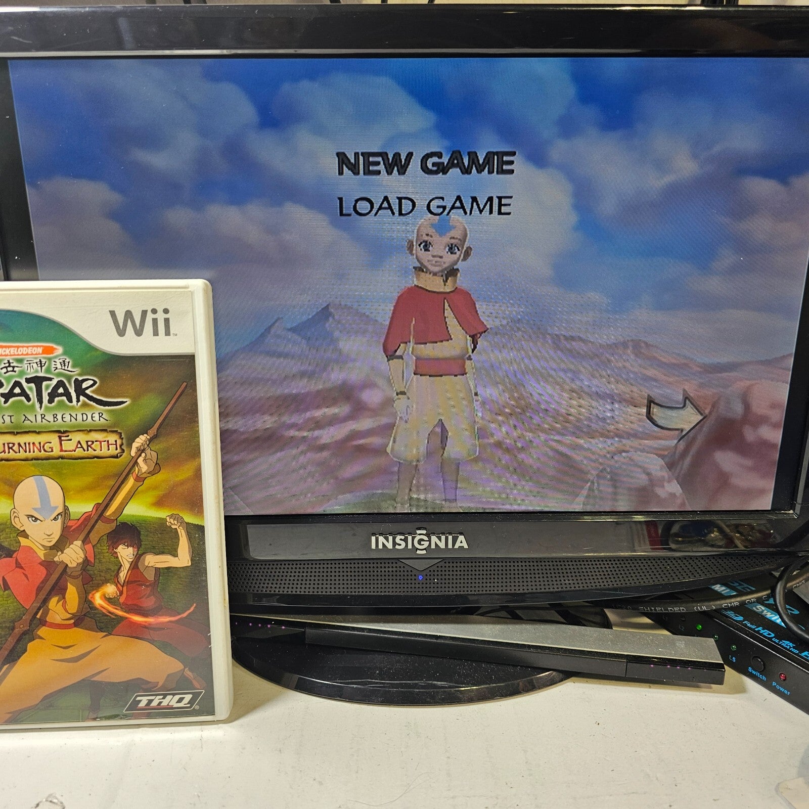 Avatar: The Last Airbender - The Burning Earth (Nintendo Wii, 2007) Complete