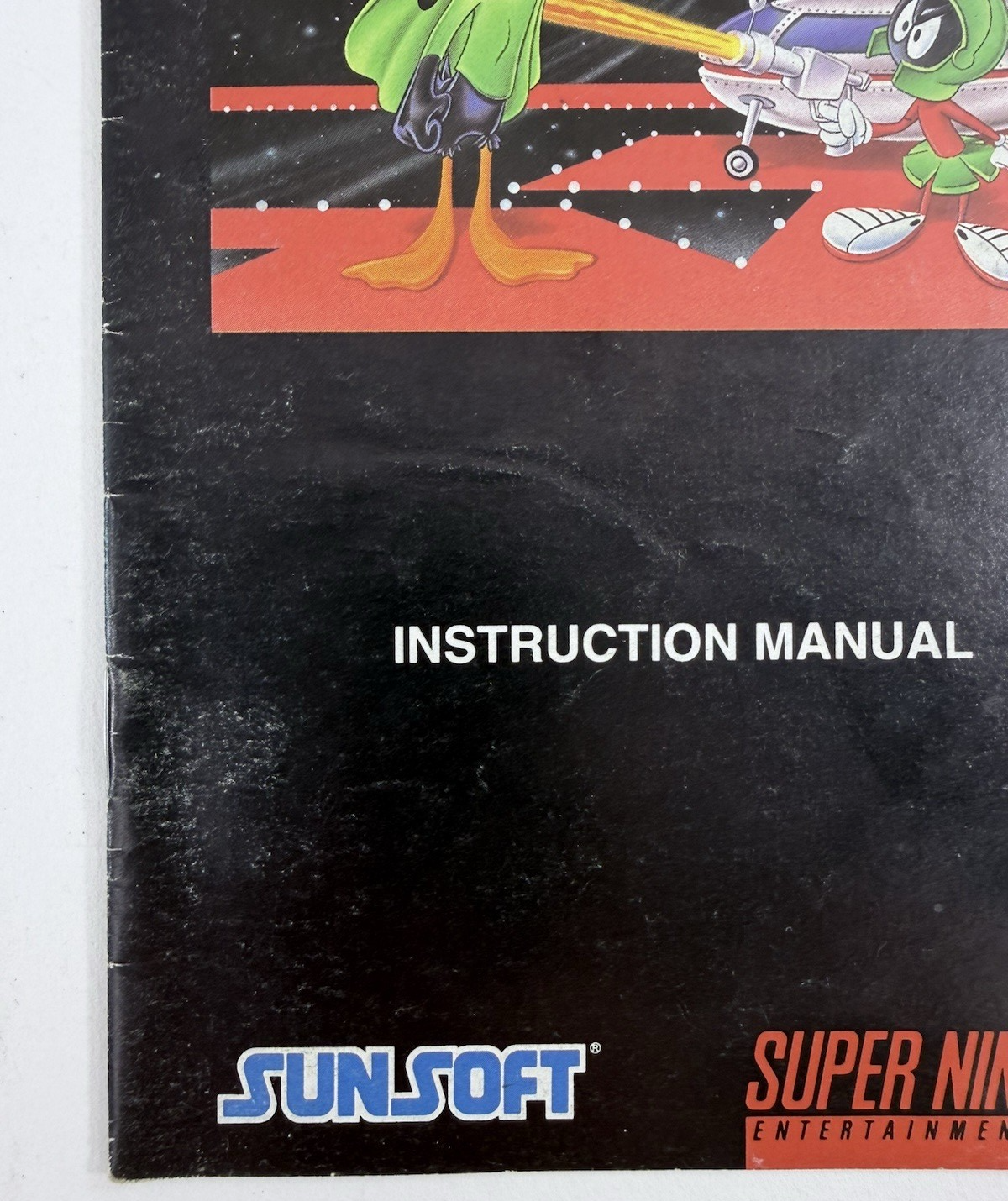 Sunsoft 1993 Daffy Duck The Marvin Missions Instructional Manual SNS-YF-USA