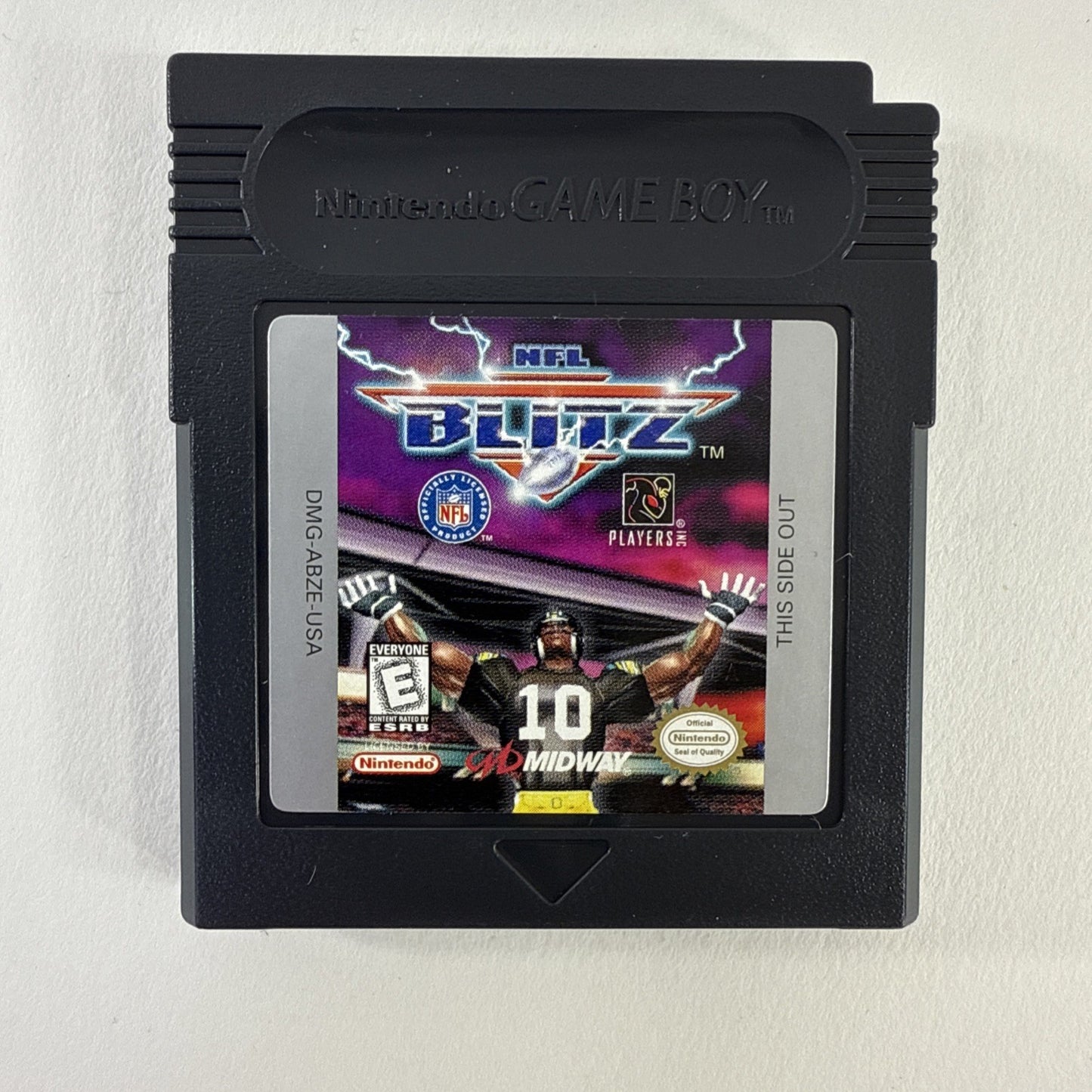 NFL Blitz (Gameboy Color, 1998) Game Box Manual Inserts Reg. Card - Tested