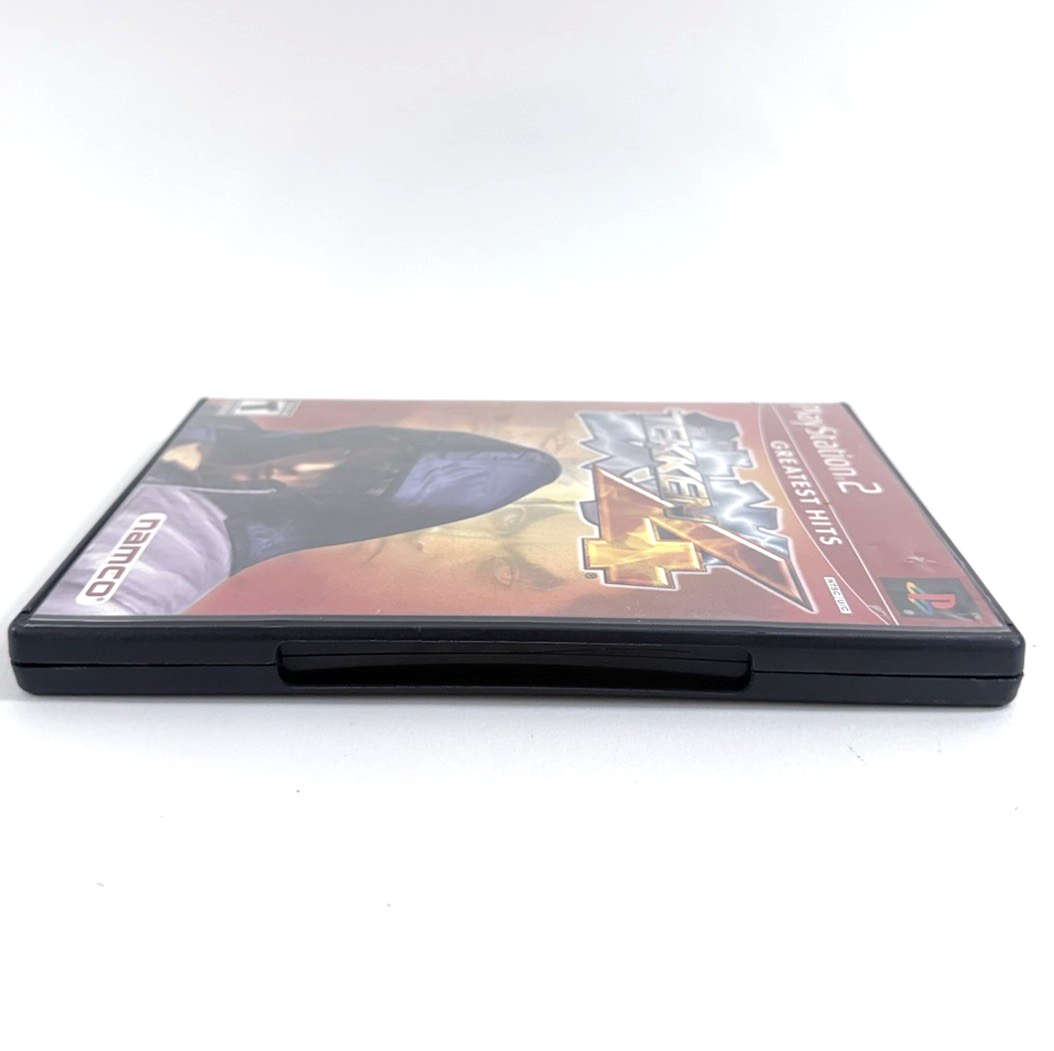 Tekken 4 (Sony PlayStation 2, 2002) Game Case Manual Registration Card - Tested