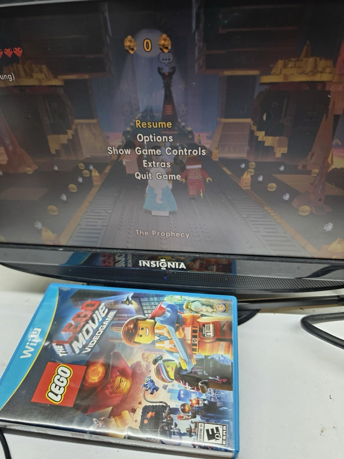 The LEGO Movie Videogame (Nintendo Wii U, 2014) Game Case Manual - Tested