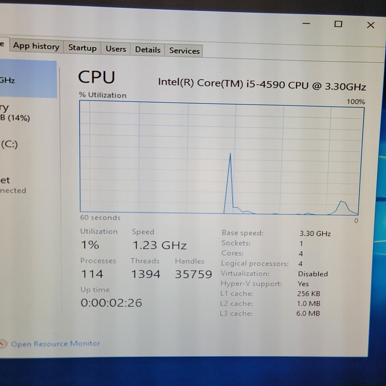 HP Z230 Tower Workstation Intel Core i5-4590 3.30GHz 8GB RAM