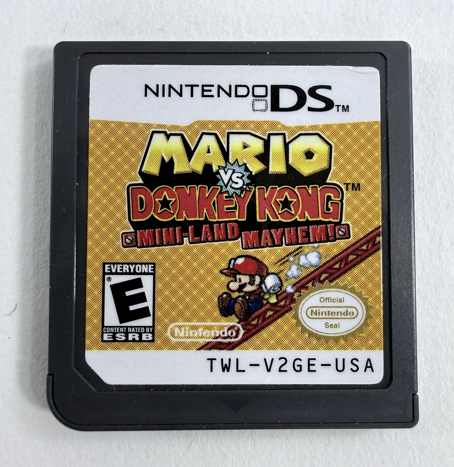 Mario vs Donkey Kong Mini-Land Mayhem (Nintendo DS, 2011) Game Case Manual More