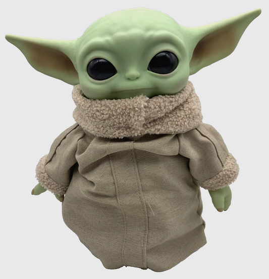 Mattel 2019 Star Wars: The Mandalorian 12" "Baby Yoda" Grogu Plush