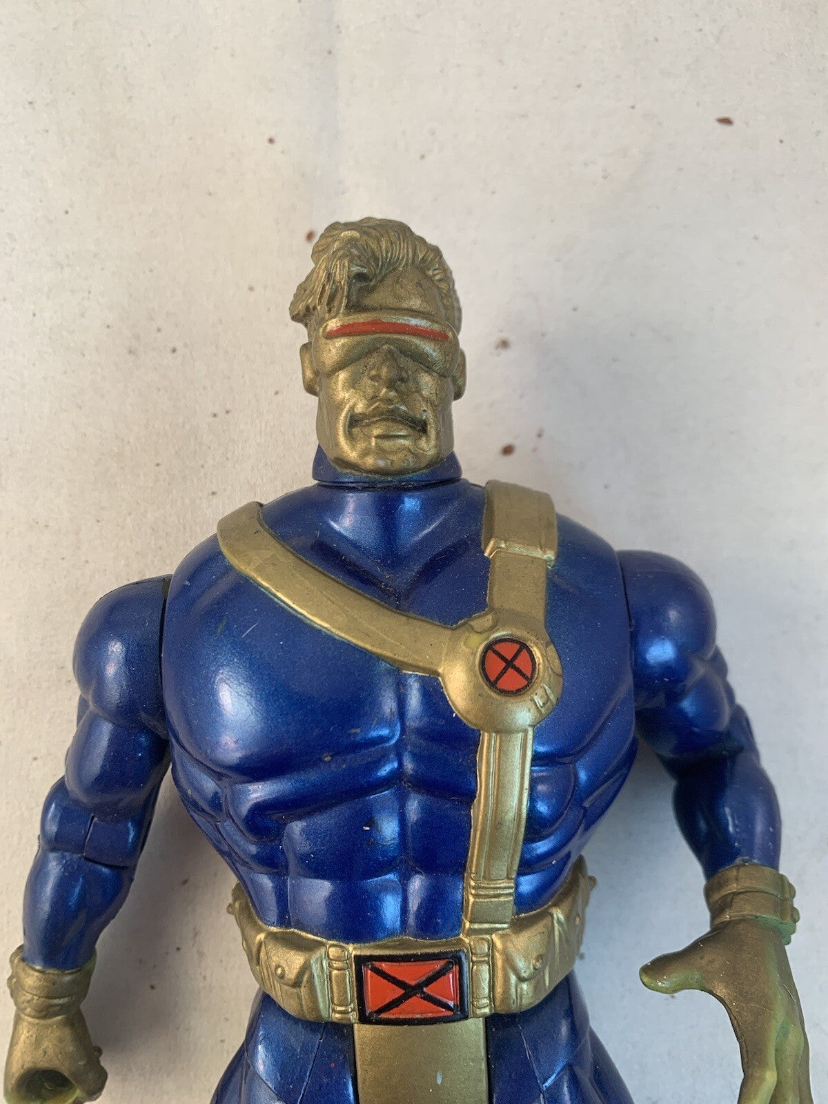 Marvel Comics X-Men Cyclops Metallic (1994) Toy Biz 10-Inch Figure