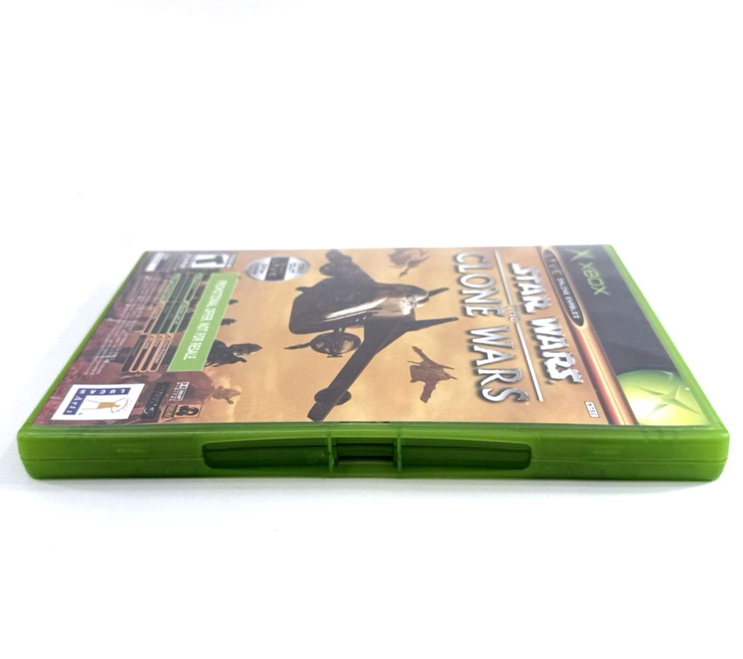 Star Wars: The Clone Wars/Tetris Worlds (Xbox, 2003) Game Case Manuals Insert