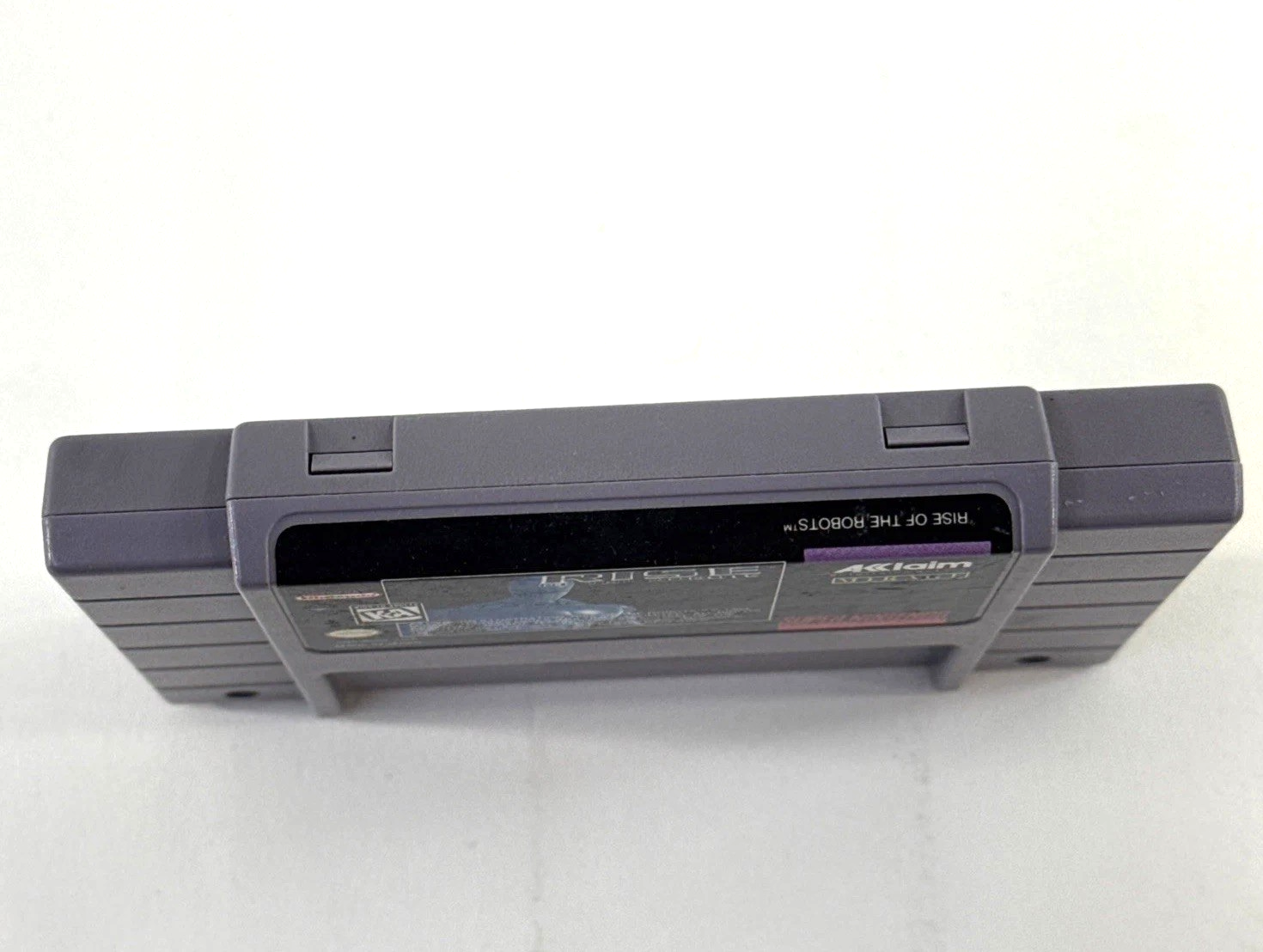 Rise of the Robots (Super Nintendo, 1994) Game Cartridge - Tested and Working