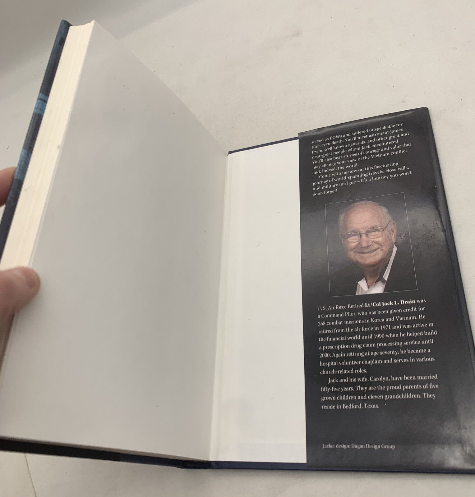 Life On A Short Fuse By Lt. Colonel Jack L. Drain 1st Edition Hardcover, Signed