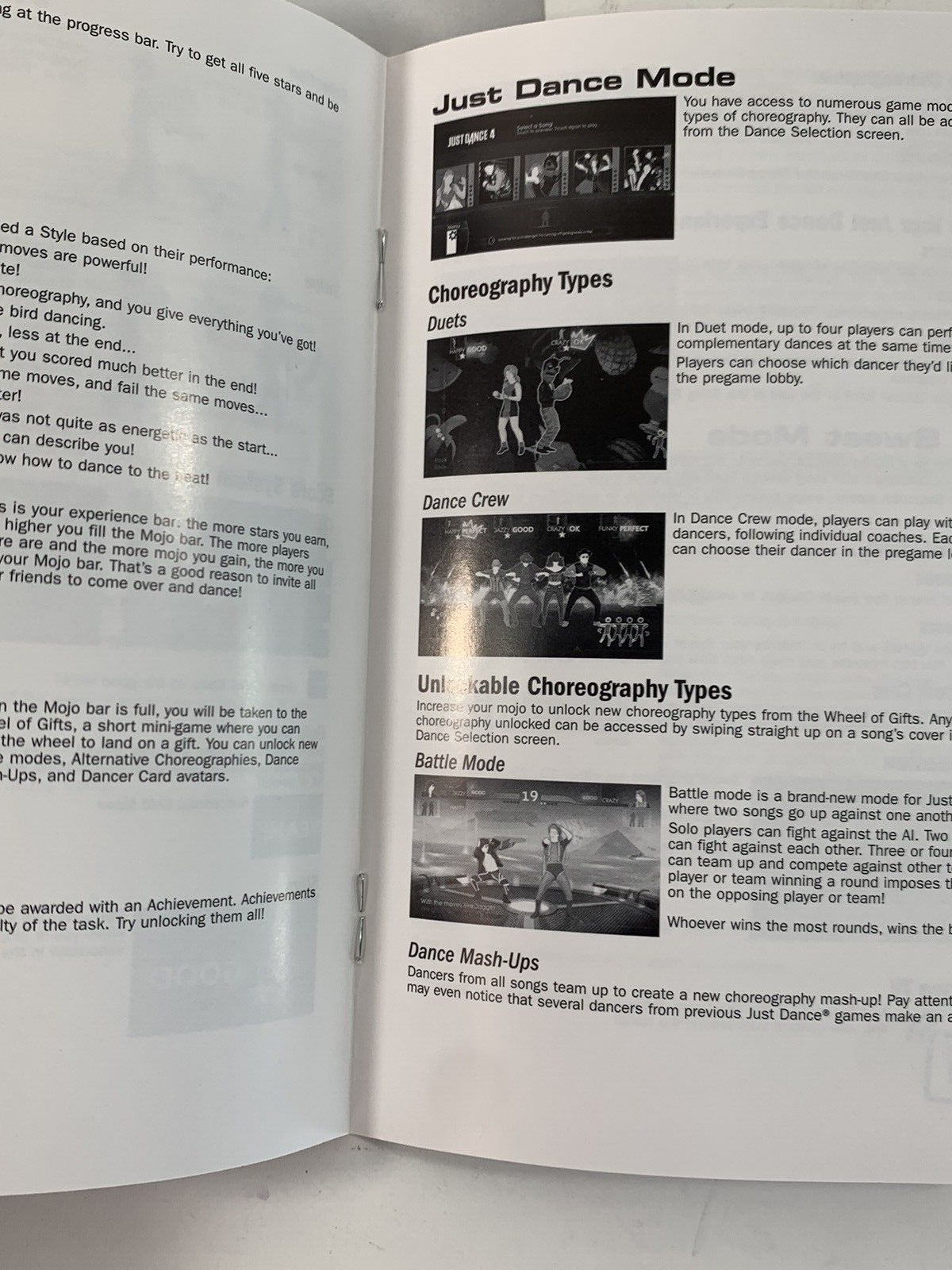 Just Dance 4 (Microsoft Xbox 360, 2012) Game Case Manual Insert - Tested