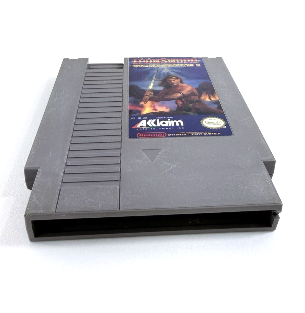 IronSword: Wizards & Warriors II (Nintendo NES, 1989) Game Cartridge - Tested