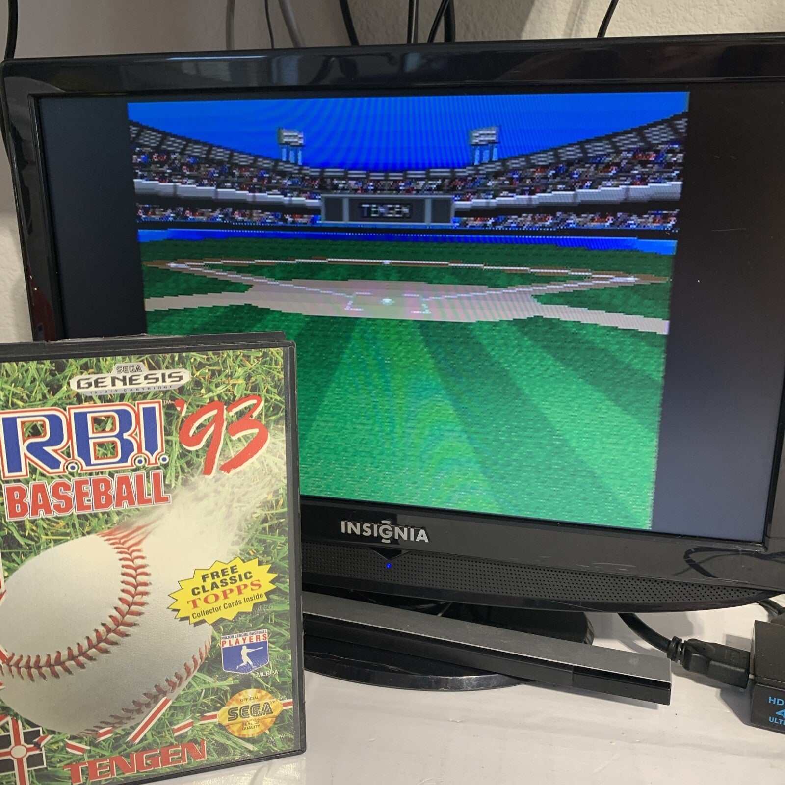 R.B.I. Baseball '93 (Sega Genesis, 1993) Game Case Manual
