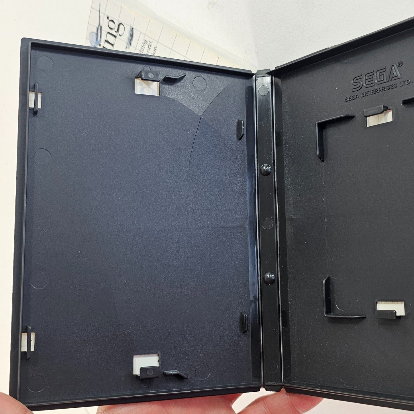 F-16 Fighting Falcon (Sega Master System, 1986) Game Card, Case, Manual - Tested