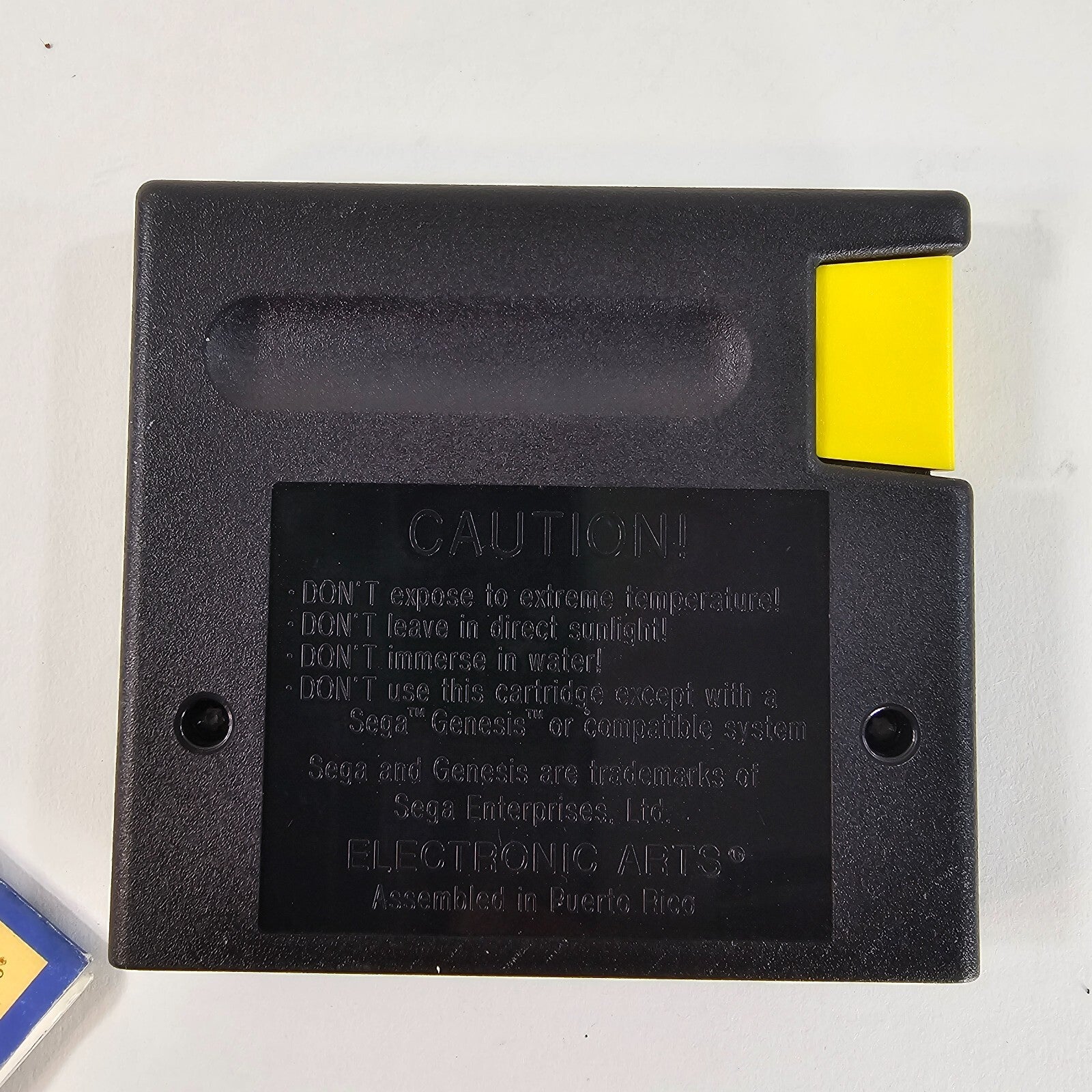 F22 Interceptor (Sega Genesis, 1991) Game and Manual - Tested and Working