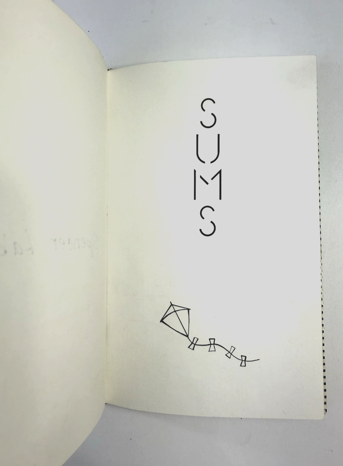 Sums: A Looking Game by Diane Vreuls (Hardcover, 1977) First Edition