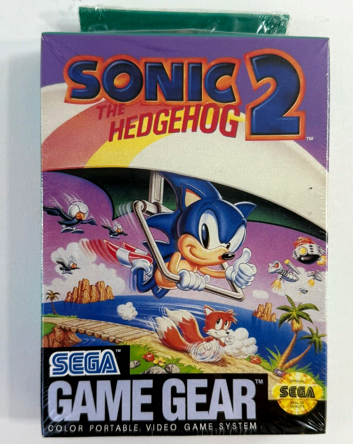 Sonic the Hedgehog 2 (Sega Game Gear, 1992) New, Factory Sealed