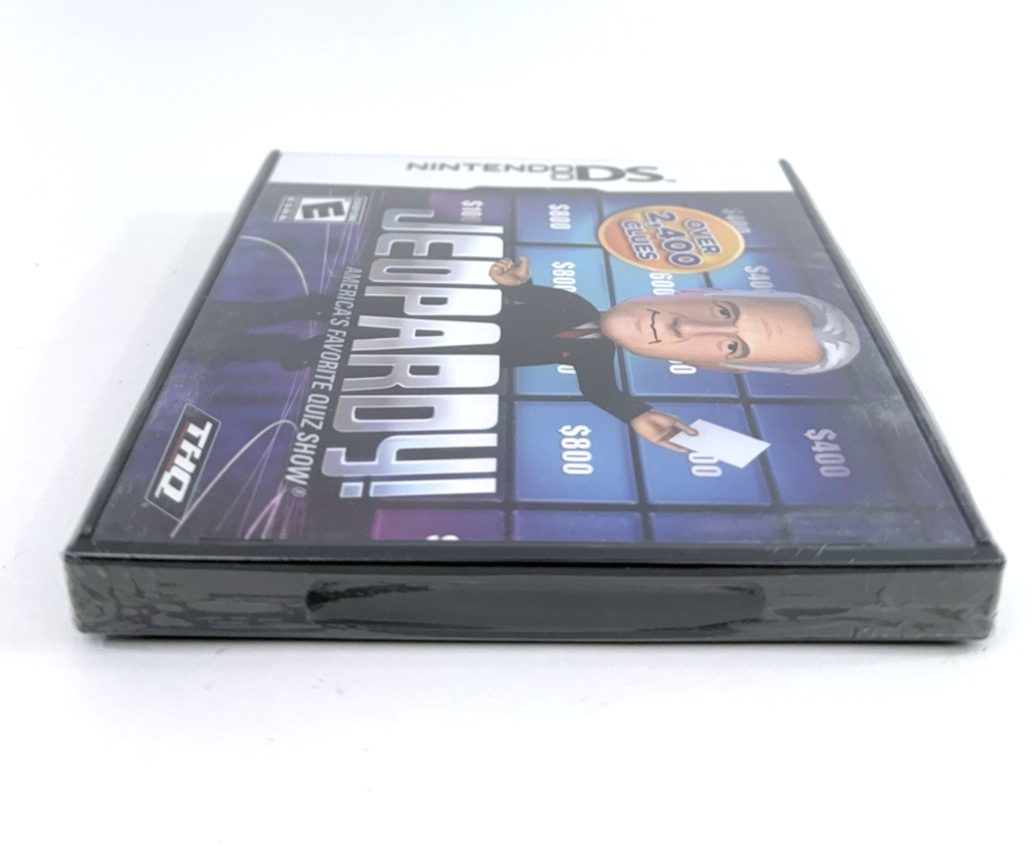 Jeopardy (Nintendo DS, 2010) New, Factory Sealed Alex Trebek Quiz Game