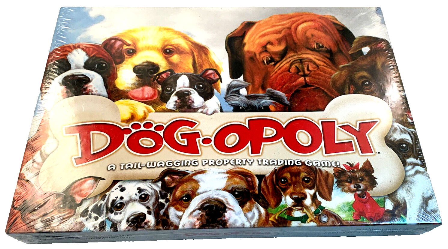Dog-opoly: A Tail-Wagging Property Trading Game - New, Factory Sealed