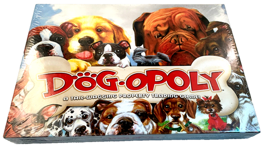 Dog-opoly: A Tail-Wagging Property Trading Game - New, Factory Sealed