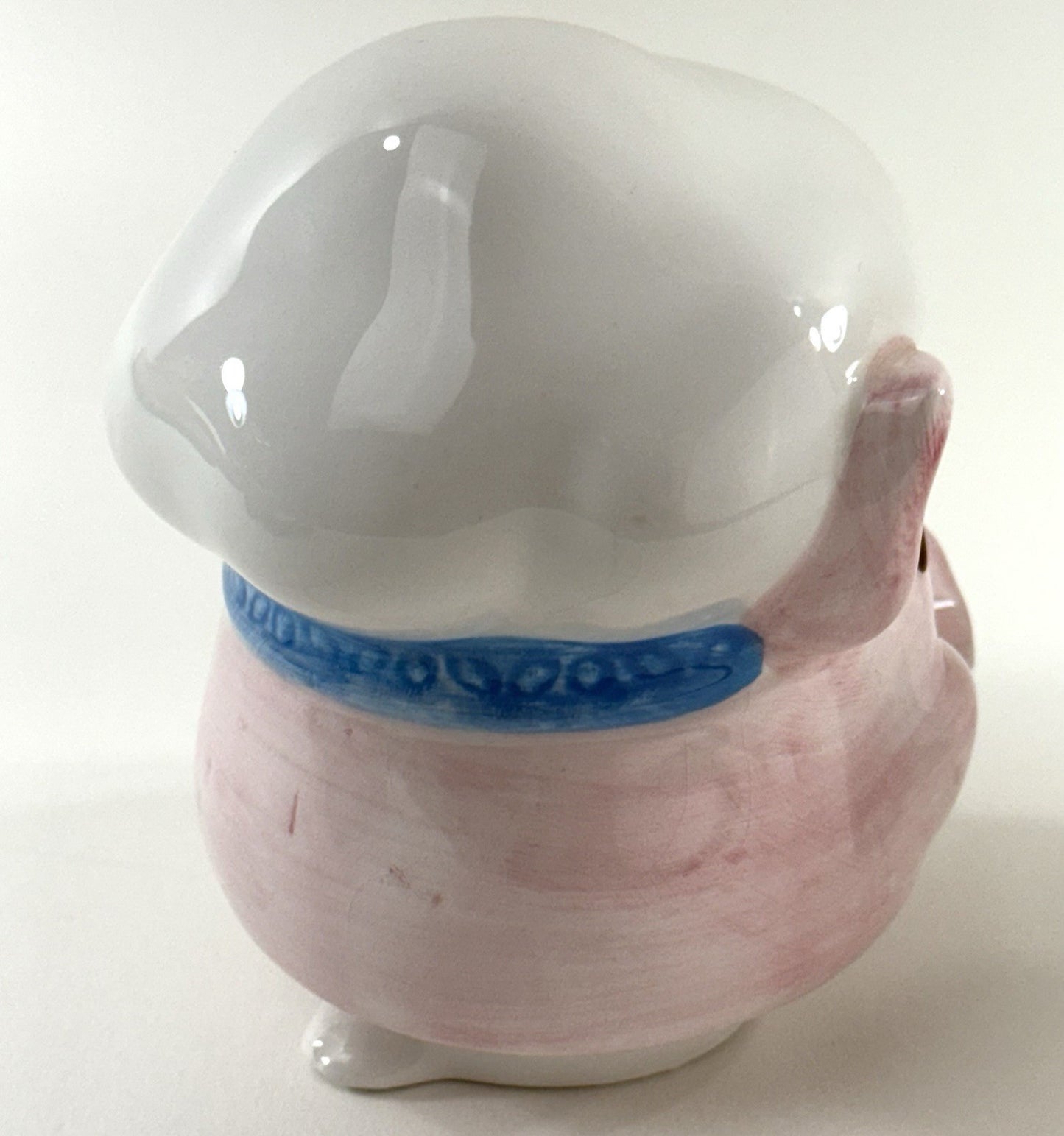 Midwest Of Cannon Falls 1990s Decorative Ceramic Chef Pig Tea Pot HD-102879