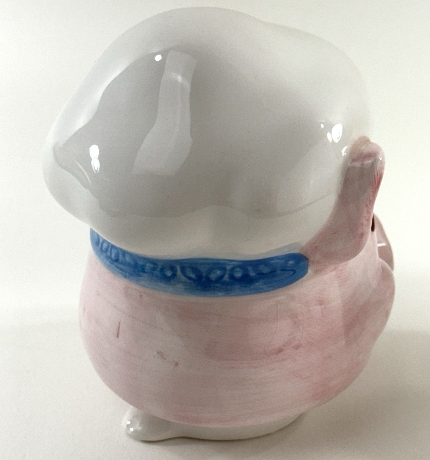 Midwest Of Cannon Falls 1990s Decorative Ceramic Chef Pig Tea Pot HD-102879