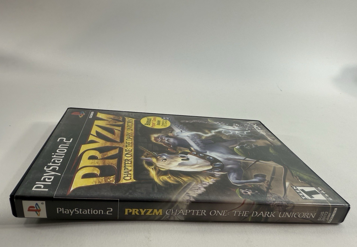 PRYZM Chapter One: The Dark Unicorn (Sony PlayStation 2, 2002) Game Case Manual