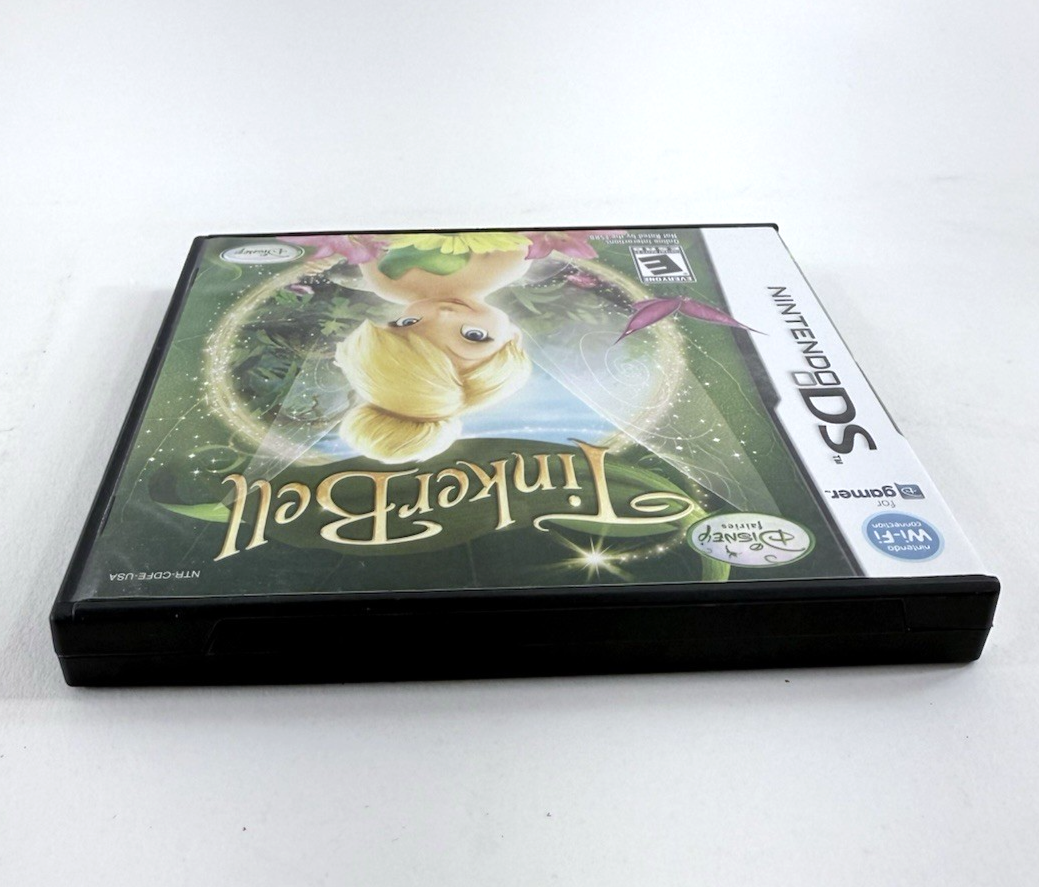 Disney Fairies Tinker Bell (Nintendo DS, 2008) Game Case Manual Inserts - Tested
