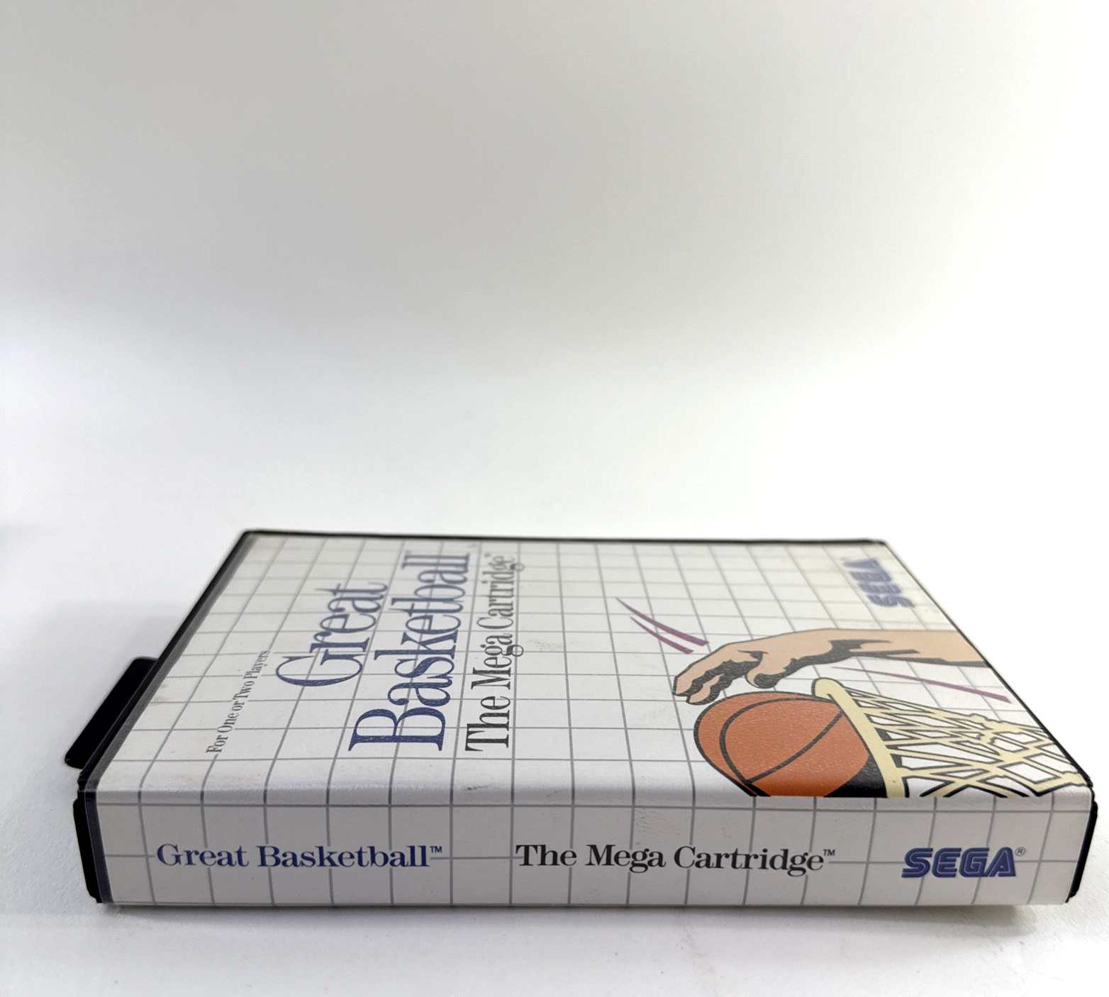 Great Baskeball (Sega Master System, 1987) Game Case Manual - Tested and Working