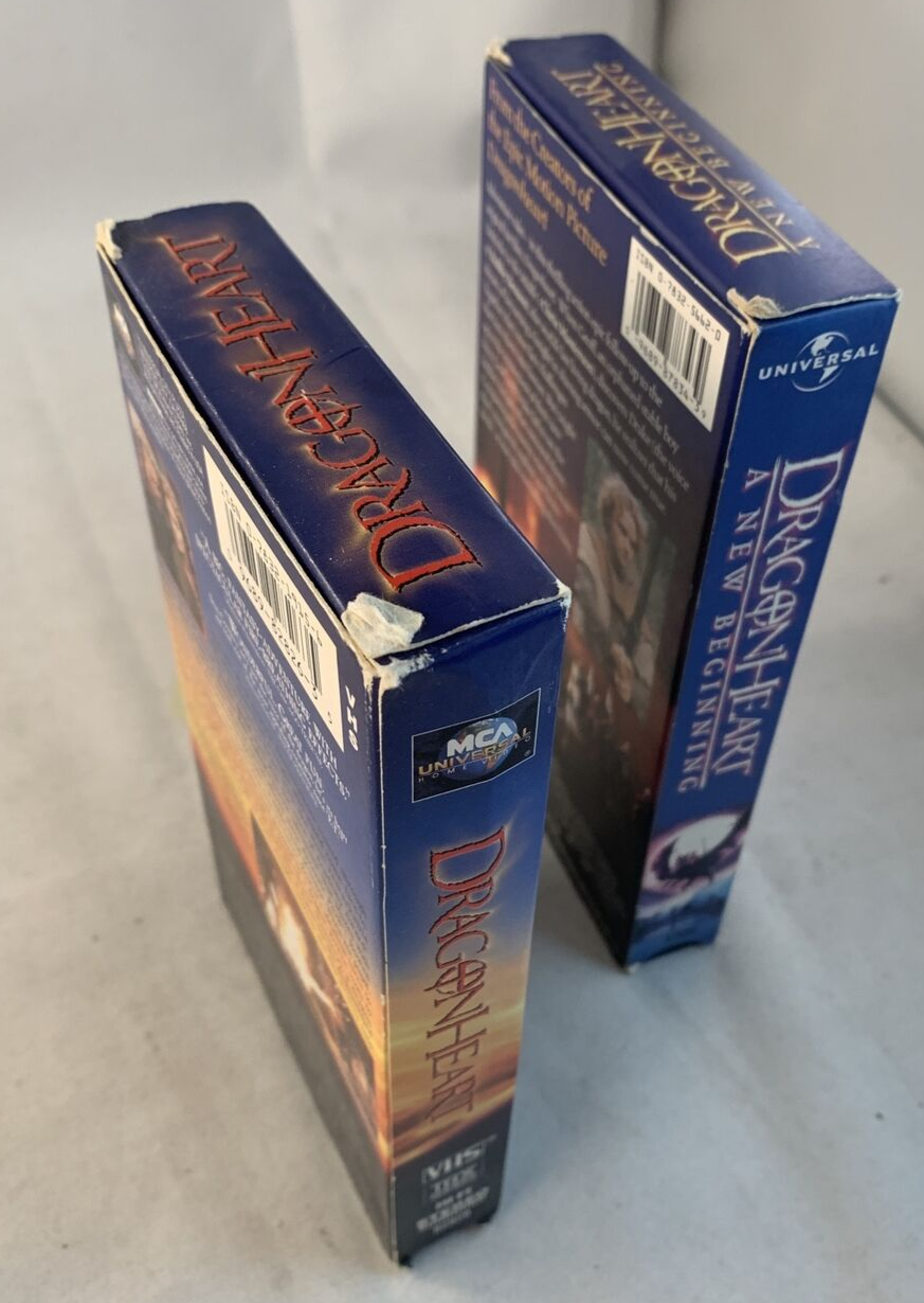 DragonHeart (VHS 2-Film Bundle) DragonHeart: A New Beginning