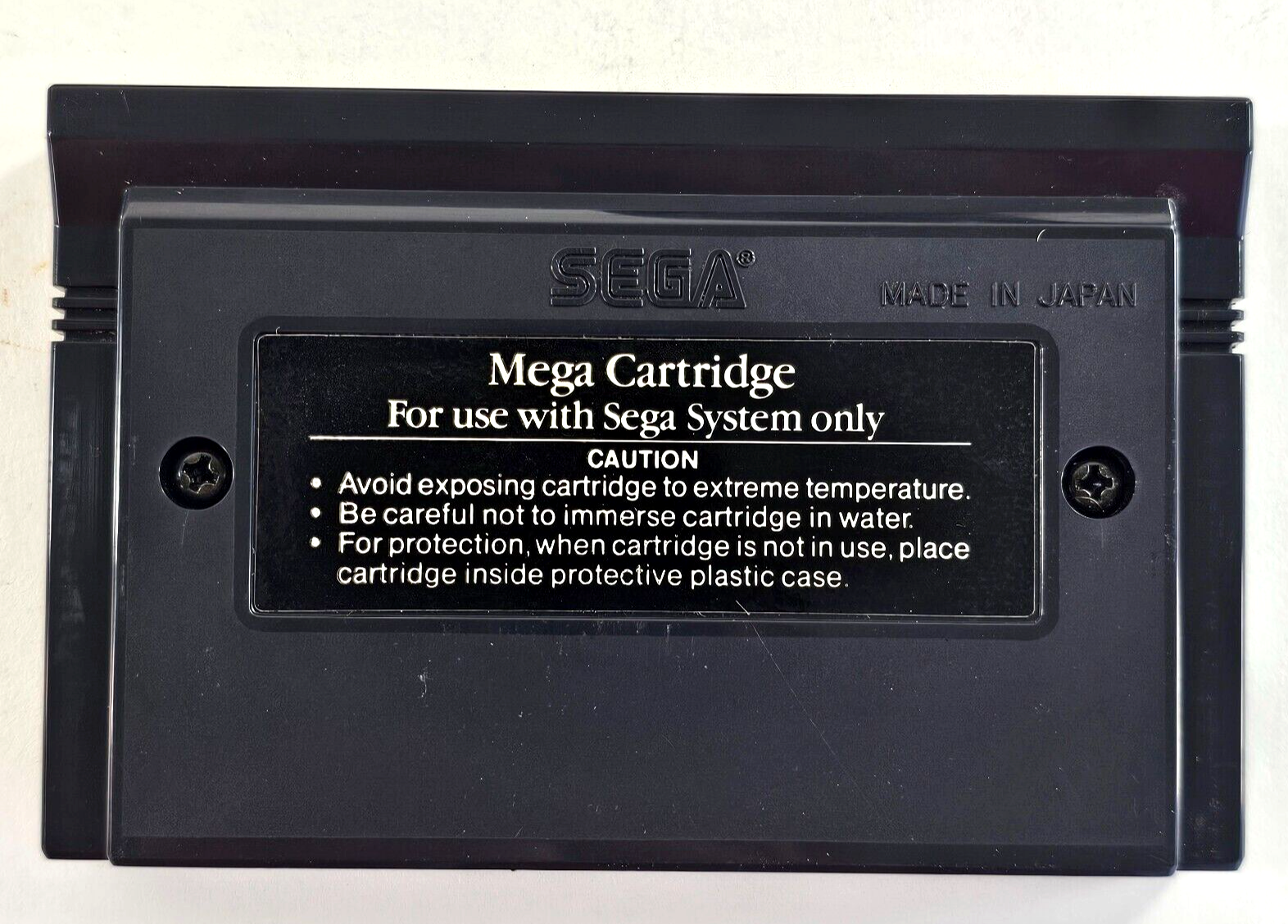 Global Defense (Sega Master System, 1987) Game Case Manual - Tested and Working