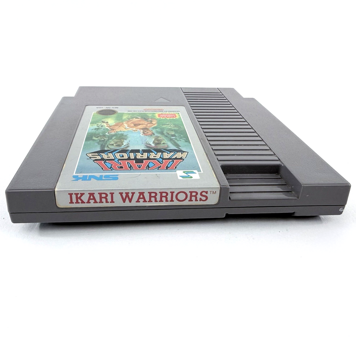 Ikari Warriors (Nintendo NES, 1987) 5-Screw Game Cartridge - Tested and Working