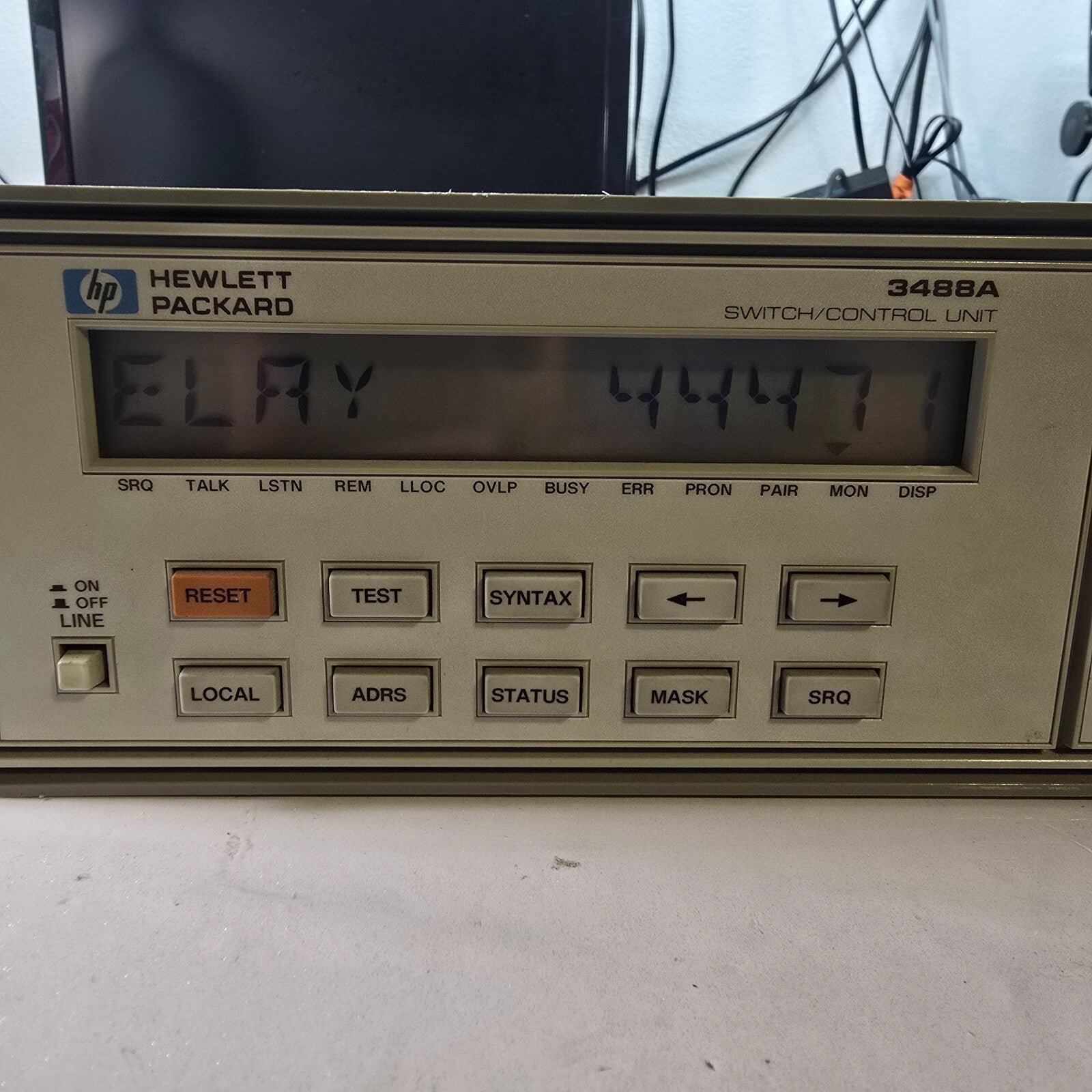 HP Agilent 44471A General Purpose Relay Module - Tested and Working (1413)