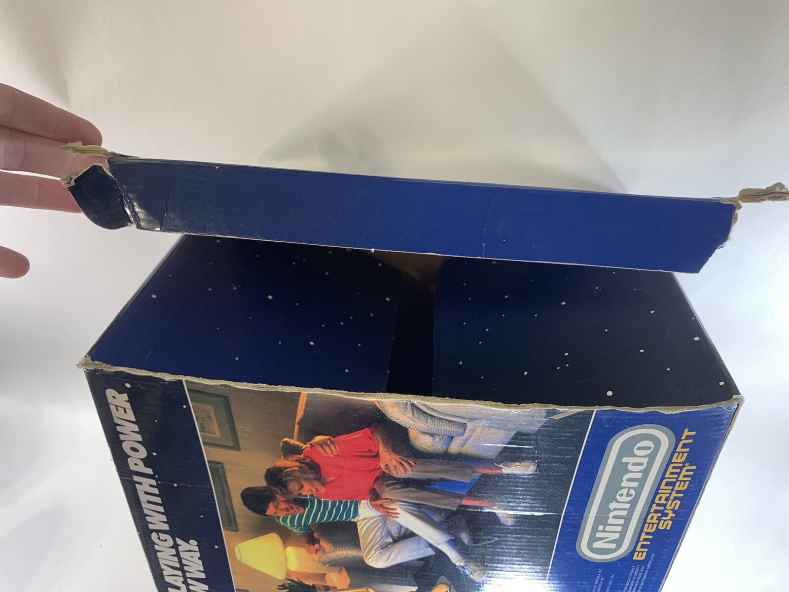 Nintendo Entertainment System Power Set Box & System - Complete