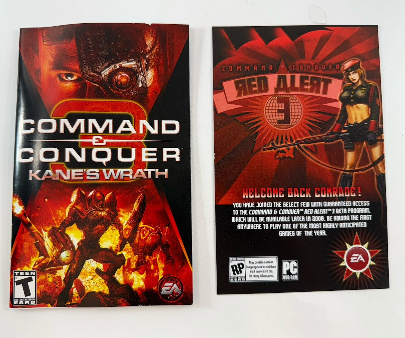 Command & Conquer 3: Tiberium Wars And Kane’s Wrath  Expansion (PC DVD Bundle)