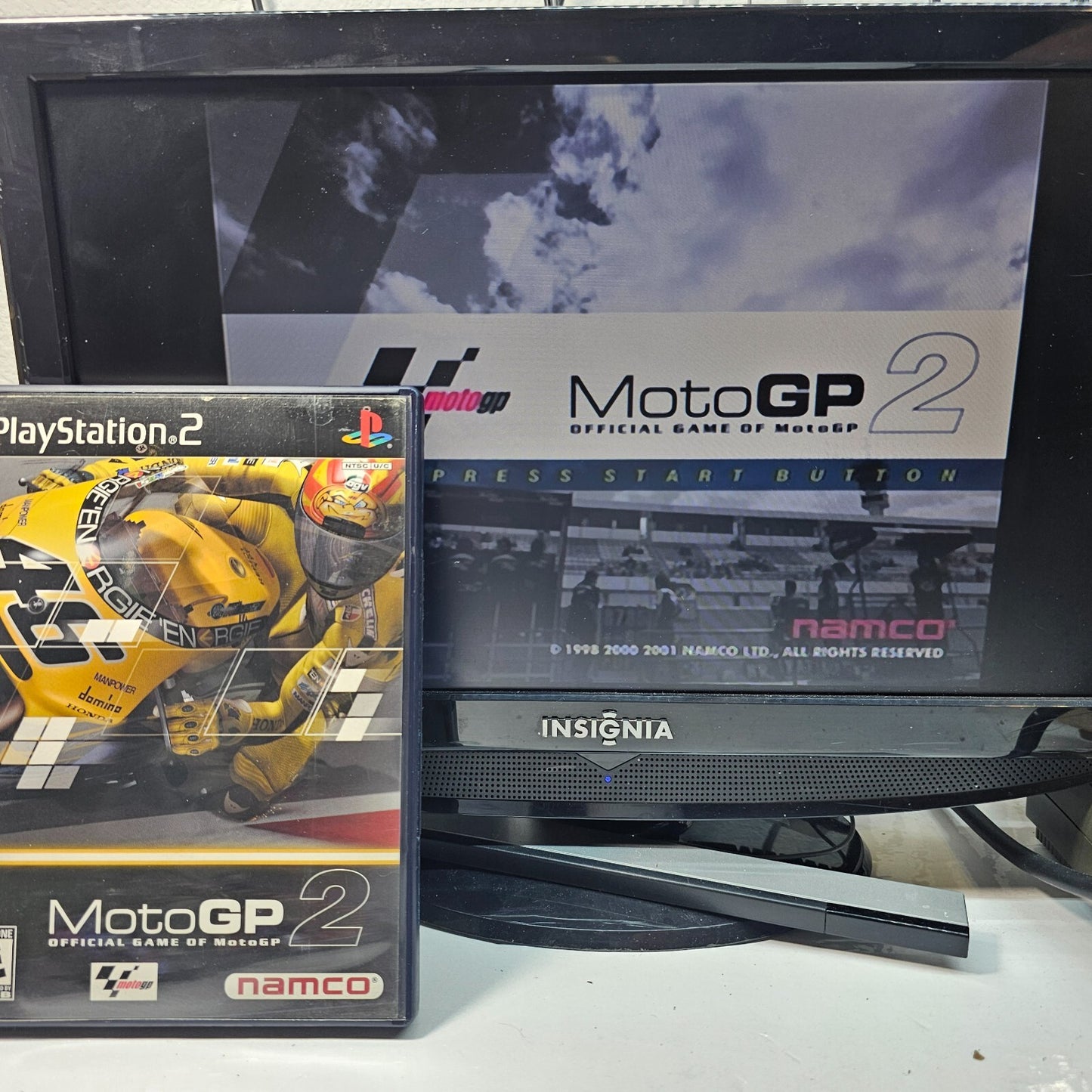 MotoGP (PlayStation 2 bundle) MotoGP2 - Tested and Complete