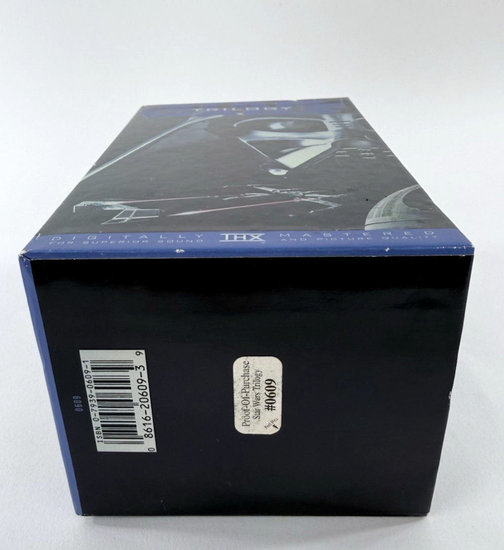 Star Wars Trilogy (VHS, 1995) Fox Video Theatrical 3-Tape Set Box Set - Tested