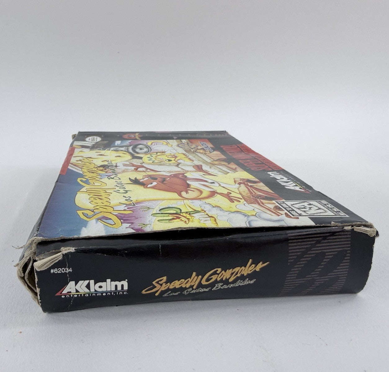 Speedy Gonzales: Los Gatos Bandidos (SNES, 1997) Game Box Manual Insert - Tested