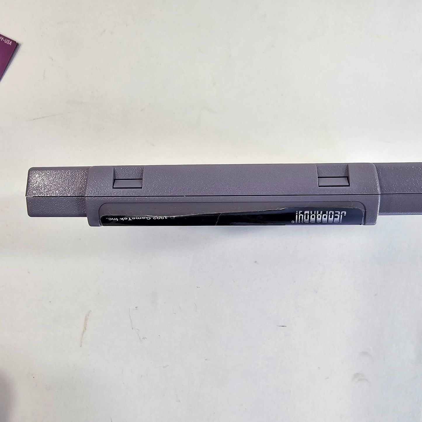 Jeopardy (Super Nintendo, 1992) Game Box Manual Poster - Tested and Working