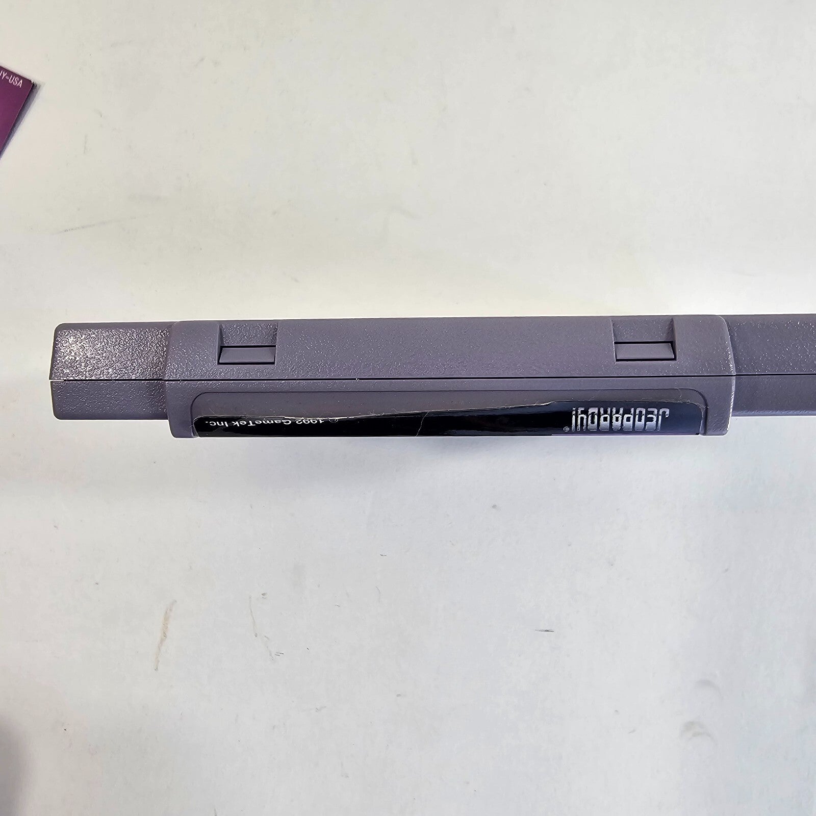 Jeopardy (Super Nintendo, 1992) Game Box Manual Poster - Tested and Working