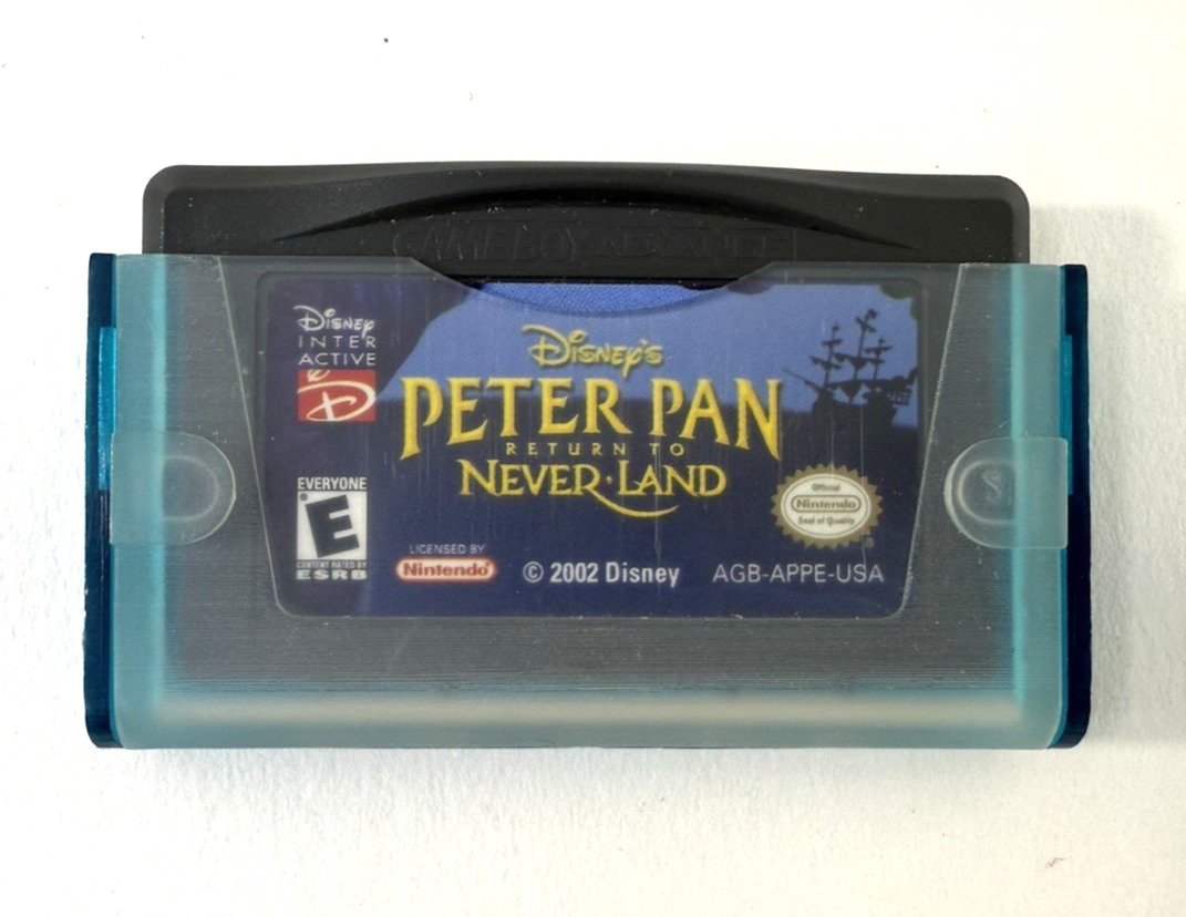 Peter Pan: Return To Neverland (Gameboy Advance, 2002) Game Cartridge - Tested