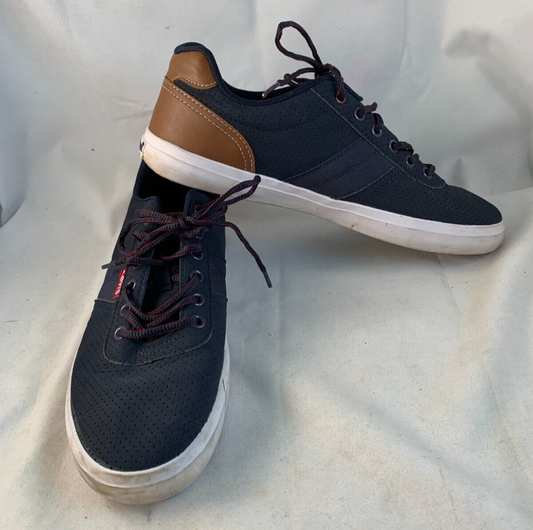 Levi's Performance Men's Beaumont Navy/Burgundy Comfort Insole Sneaker Shoes