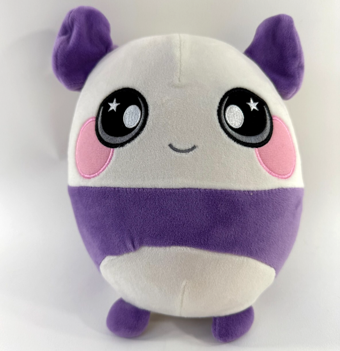 Squeezamals 2017 Purple and White 8” Panda Plush